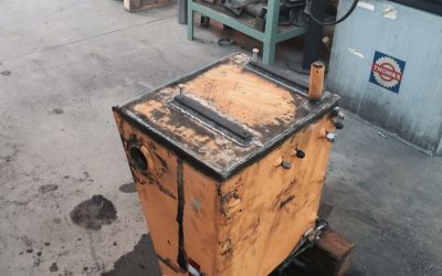SALDATURA SERBATOIO IDRAULICO JCB 8060