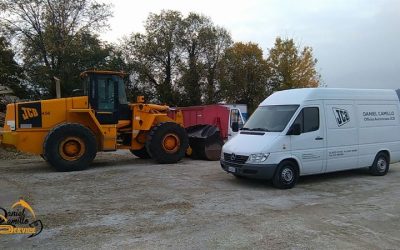 TAGLIANDO E RIPARAZIONE PERDITE SU PALA JCB