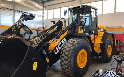 ALLESTIMENTO NUOVA PALA JCB 457