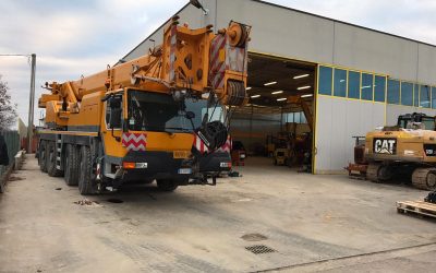 SISTEMAZIONE PERDITA OLIO AUTOGRU LIEBHERR