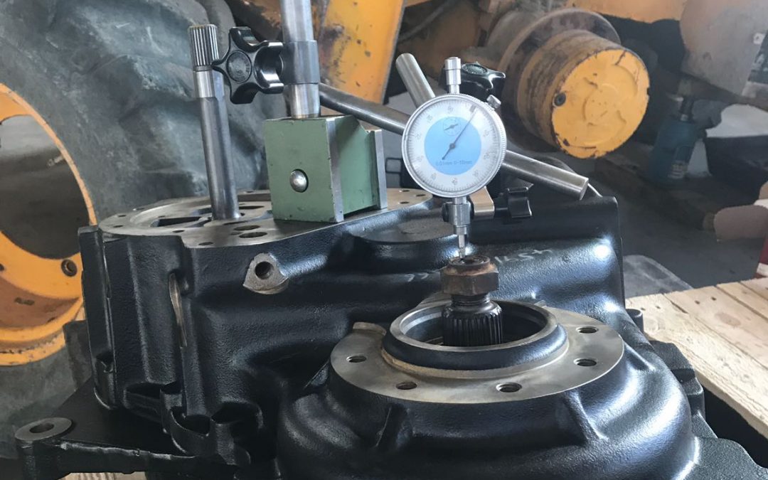RIPARAZIONE CAMBIO TERNA JCB