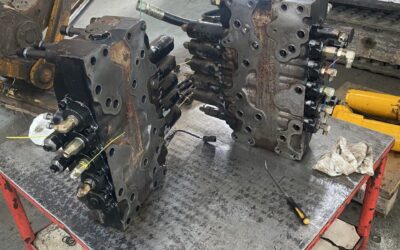 REVISIONE DISTRIBUTORE JCB 235