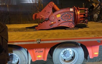 Consegna frantumatore CMB nuovo alla ditta Guidolin Service